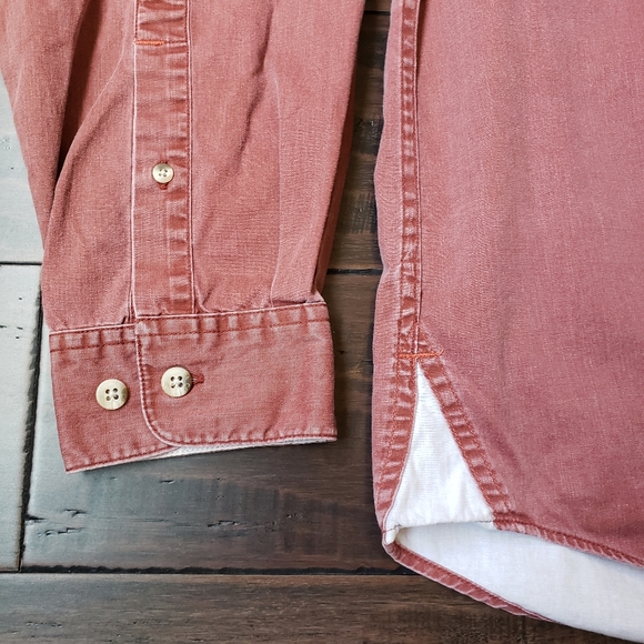 Columbia XCO Men's Sunwashed Maroon Cotton Casual - Picture 5 of 14